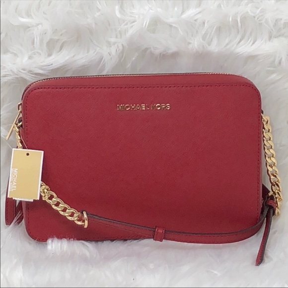 NWT Michael Kors Jet Set item crossbody messenger - Picture 5 of 8